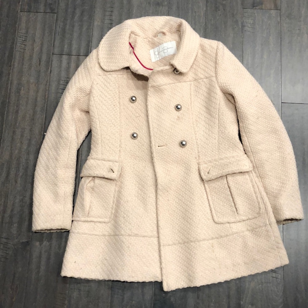 Jessica Simpson blush coat